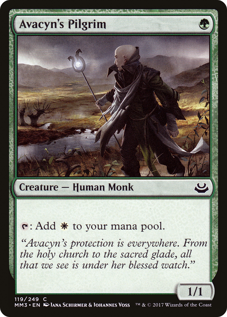 Avacyn's Pilgrim (119) Foil - Modern Masters 2017