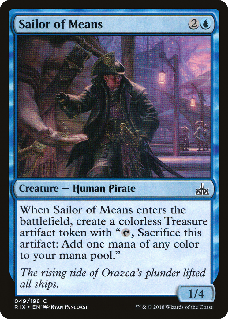 Sailor of Means (049) - Rivals of Ixalan
