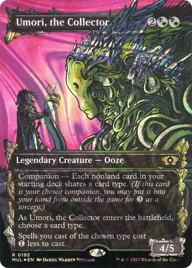 Umori, the Collector (Halo Foil) (Showcase) (192) Foil - Multiverse Legends