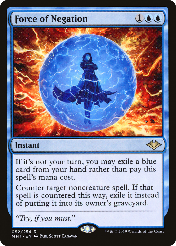 Force of Negation (052) Foil - Modern Horizons