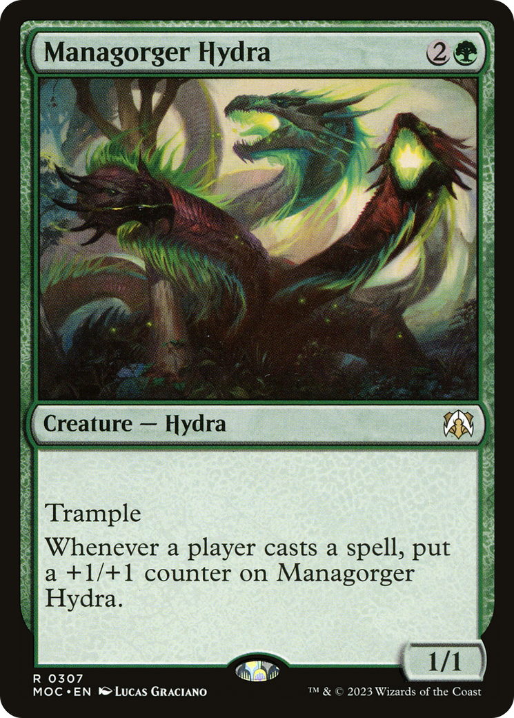 Managorger Hydra (307) - March of the Machine Commander