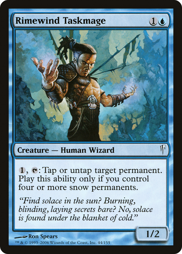 Rimewind Taskmage (044) Foil - Coldsnap