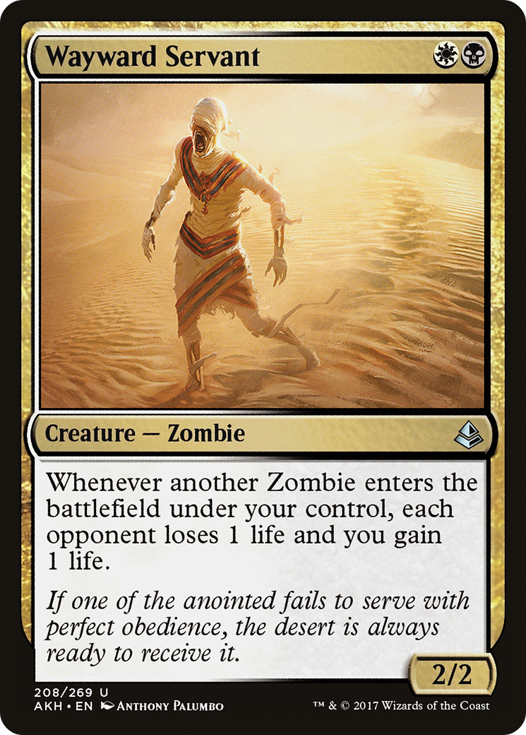 Wayward Servant (208) Foil - Amonkhet