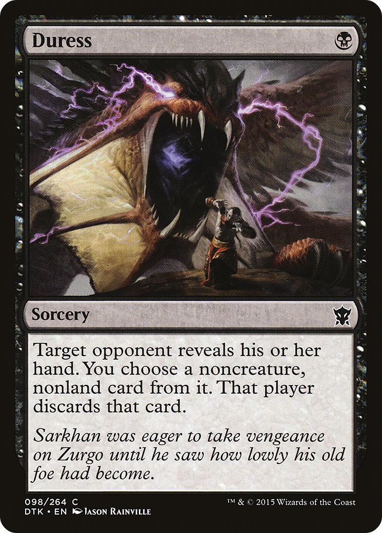 Duress (098) - Dragons of Tarkir