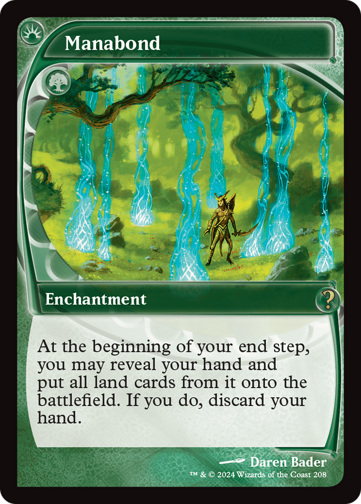 Manabond (Future Sight) (208) Foil - Mystery Booster 2