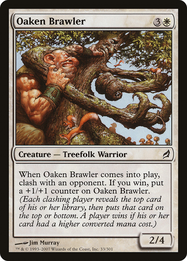 Oaken Brawler (033) Foil - Lorwyn