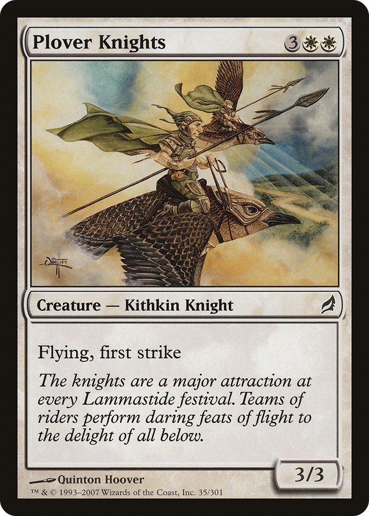 Plover Knights (035) Foil - Lorwyn