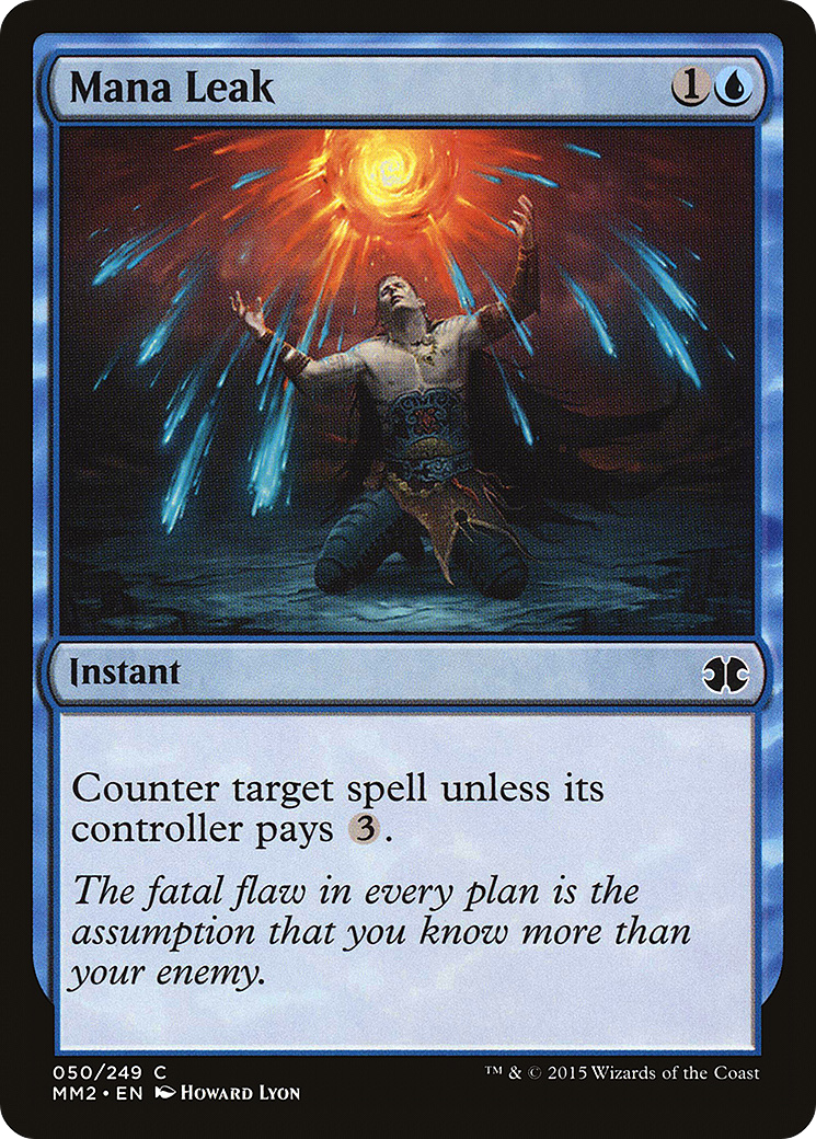 Mana Leak (050) Foil - Modern Masters 2015