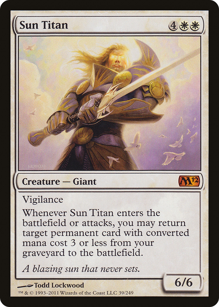 Sun Titan (039) Foil - Magic 2012