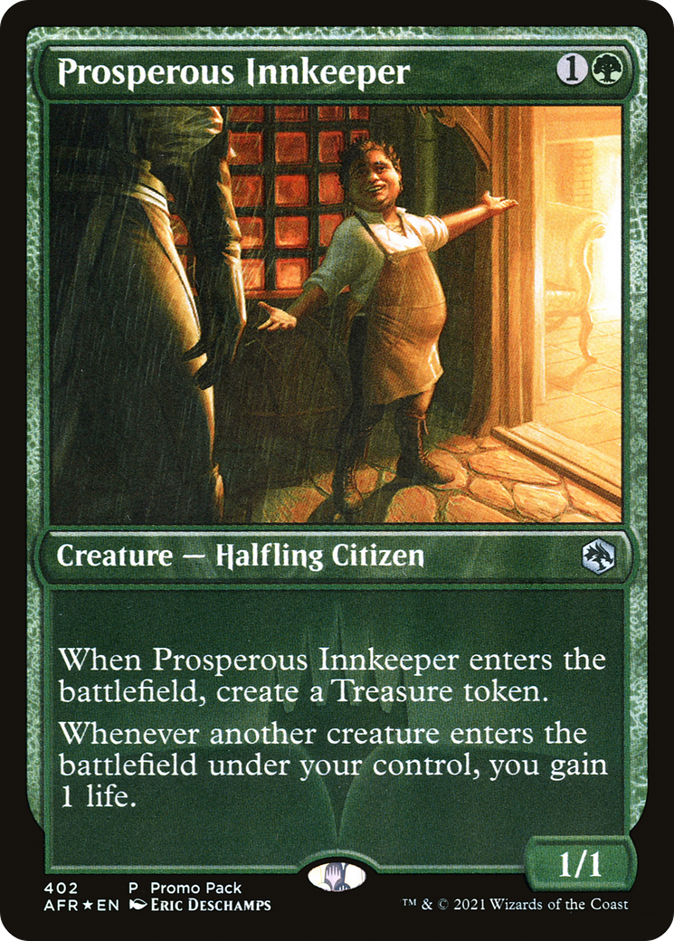 Prosperous Innkeeper (402) Foil - Adventures in the Forgotten Realms