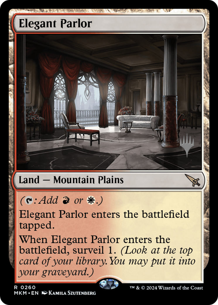 Elegant Parlor (260) Foil - Murders at Karlov Manor Promos