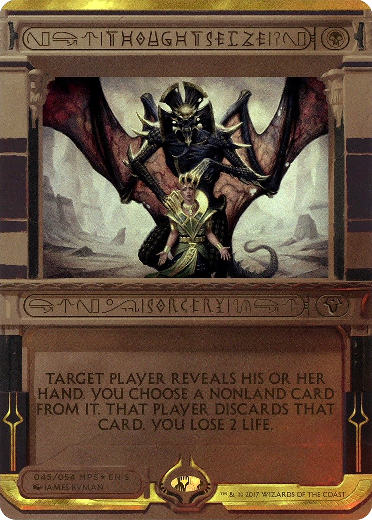 Thoughtseize (045) Foil - Amonkhet Invocations