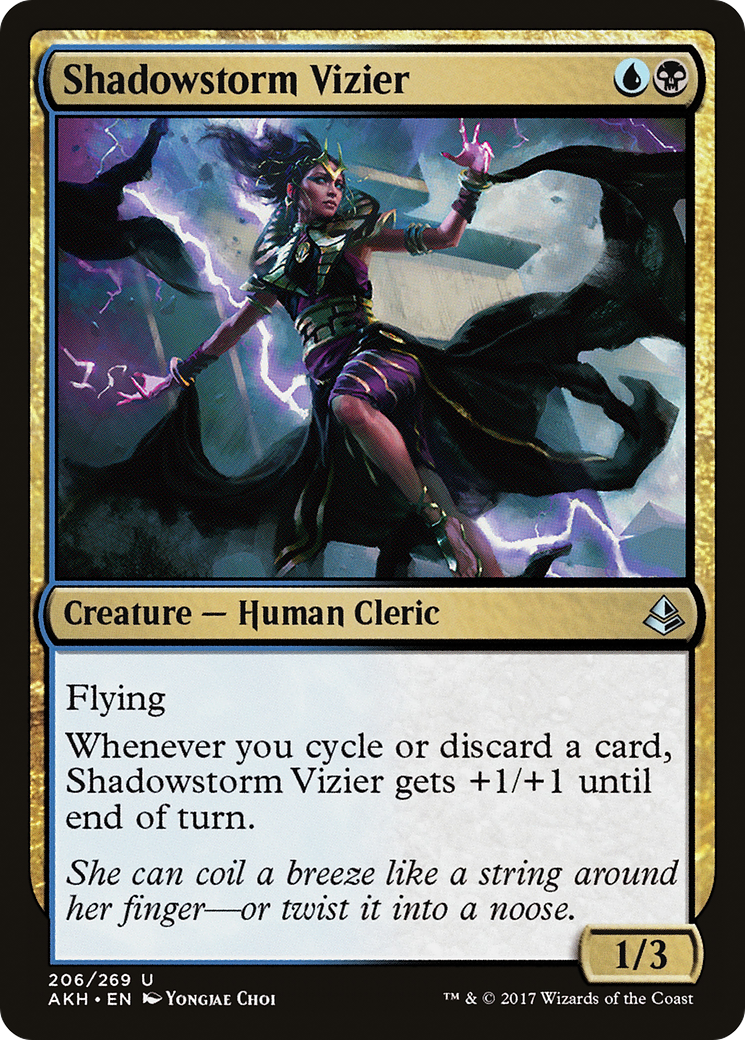 Shadowstorm Vizier (206) - Amonkhet