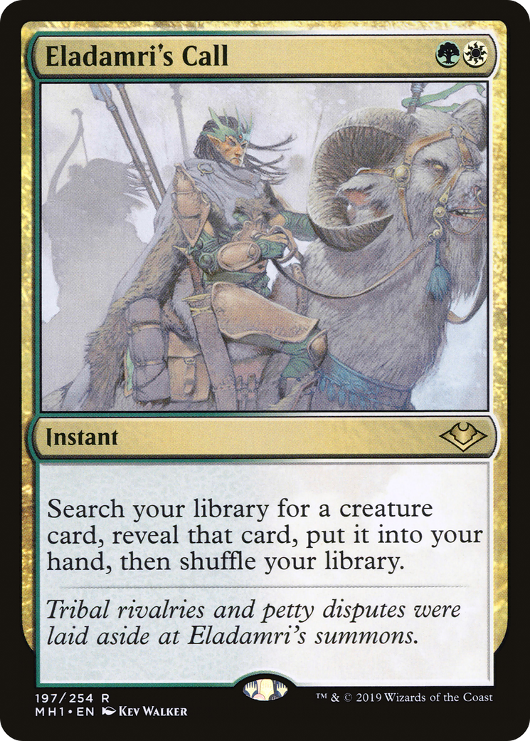 Eladamri's Call (197) Foil - Modern Horizons