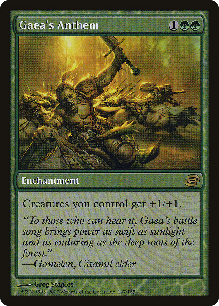 Gaea's Anthem (147) Foil - Planar Chaos