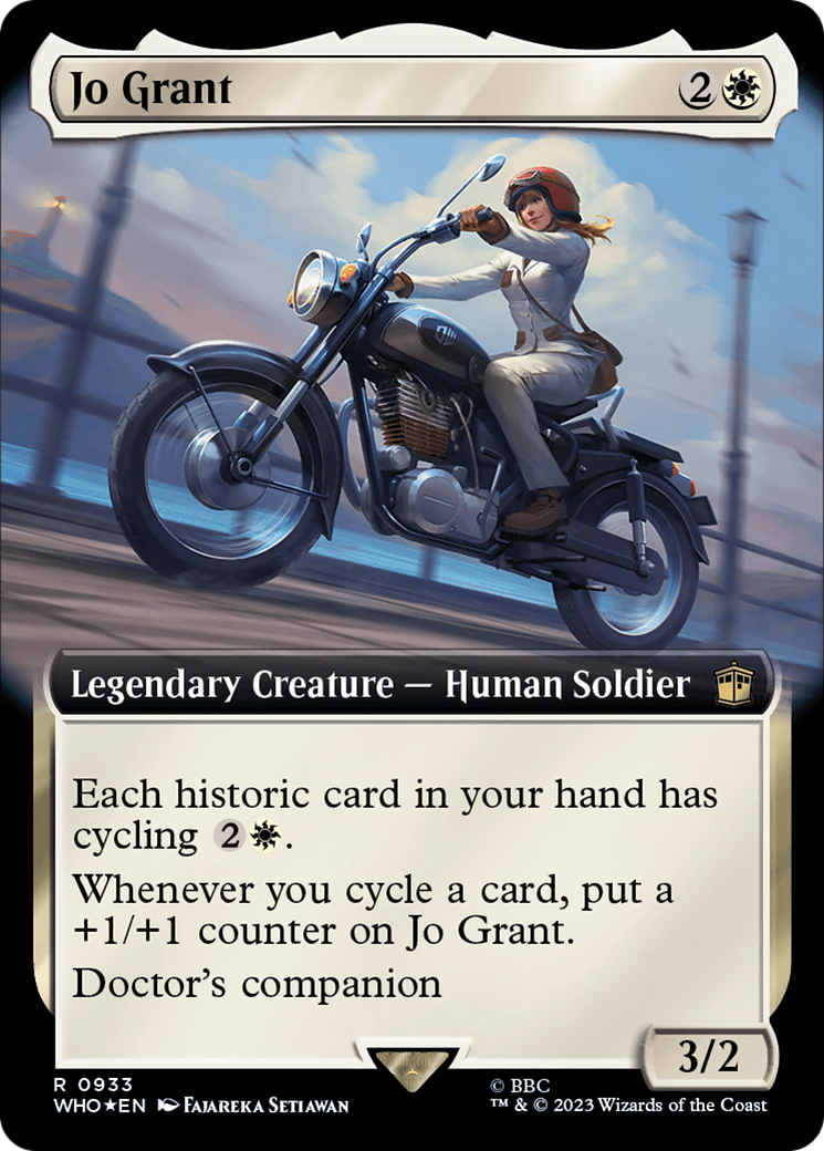 Jo Grant (Extended Art) (933) Foil - Doctor Who