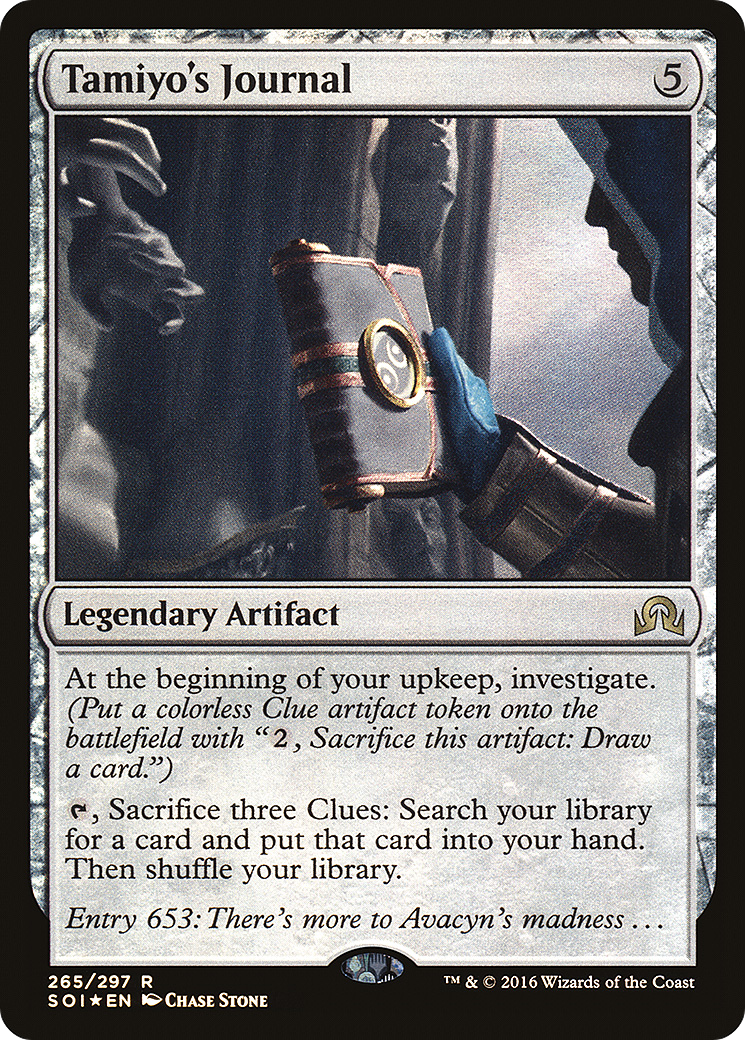 Tamiyo's Journal (Entry 653) (265) Foil - Shadows over Innistrad