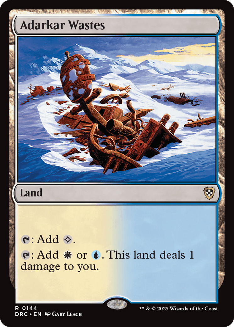 Adarkar Wastes (144) - Commander: Aetherdrift