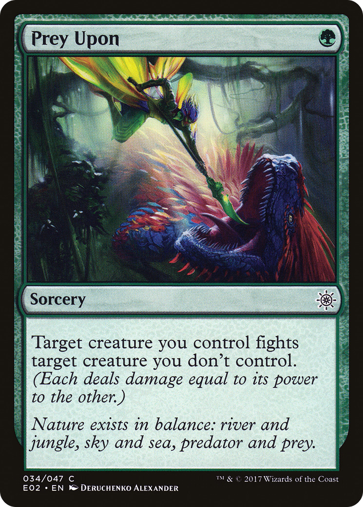 Prey Upon (034) - Explorers of Ixalan