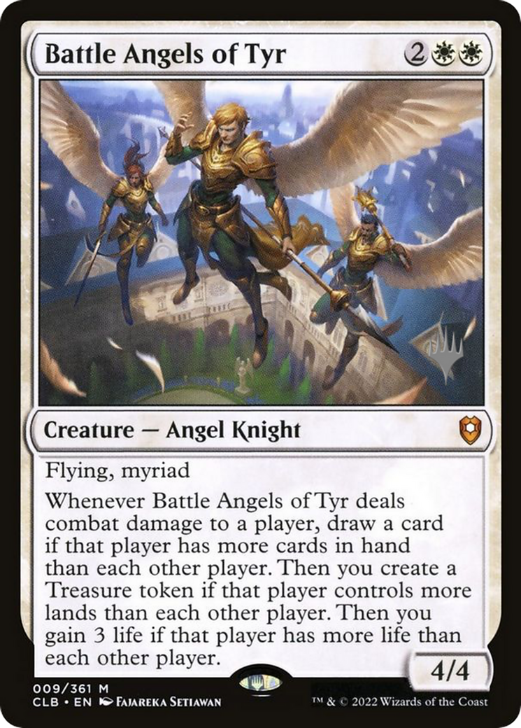 Battle Angels of Tyr (09p) Foil - Battle for Baldur's Gate Promos