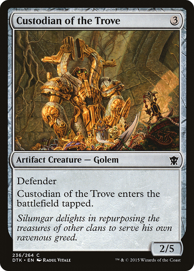 Custodian of the Trove (236) Foil - Dragons of Tarkir
