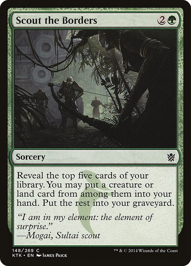 Scout the Borders (148) - Khans of Tarkir