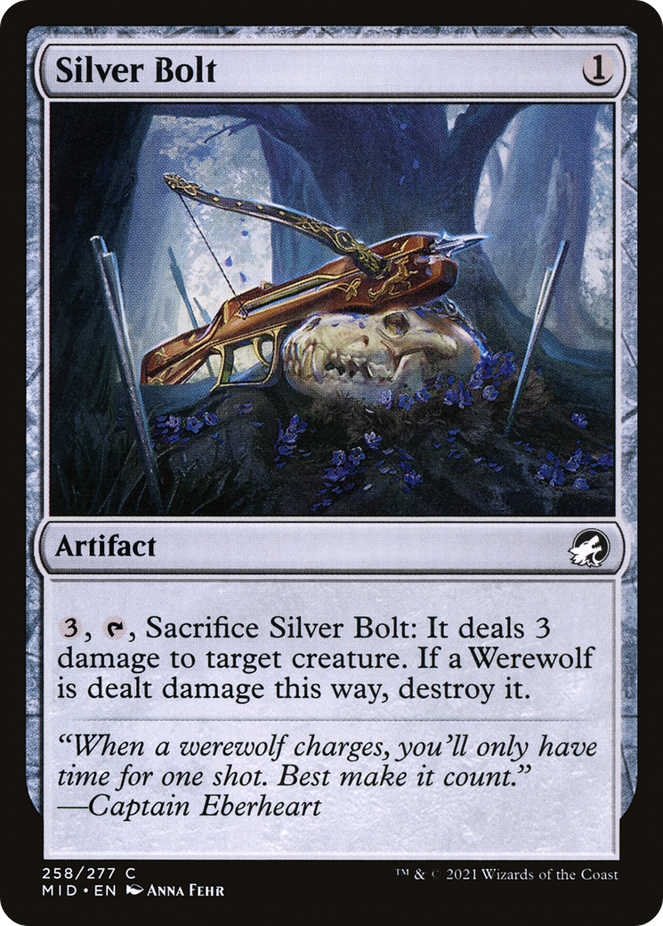 Silver Bolt (258) Foil - Innistrad: Midnight Hunt