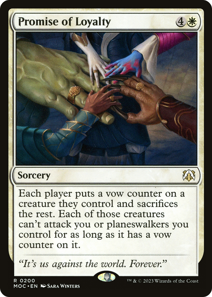 Promise of Loyalty (200) - March of the Machine Commander