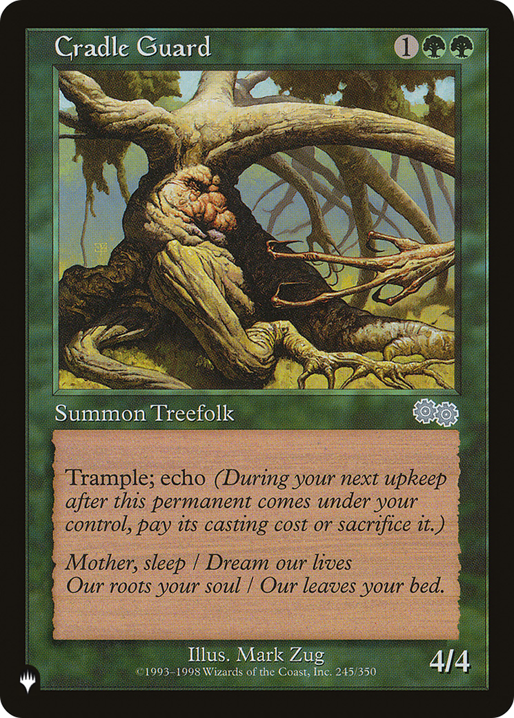 Cradle Guard (Retro) (USG-245) - The List