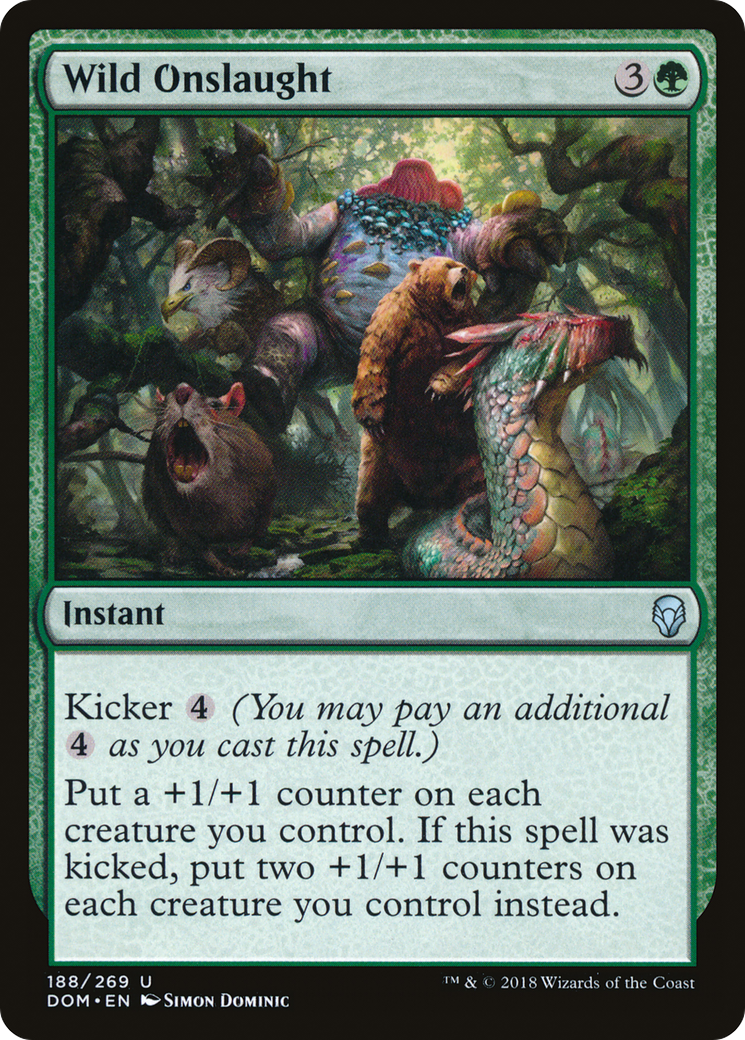 Wild Onslaught (188) - Dominaria
