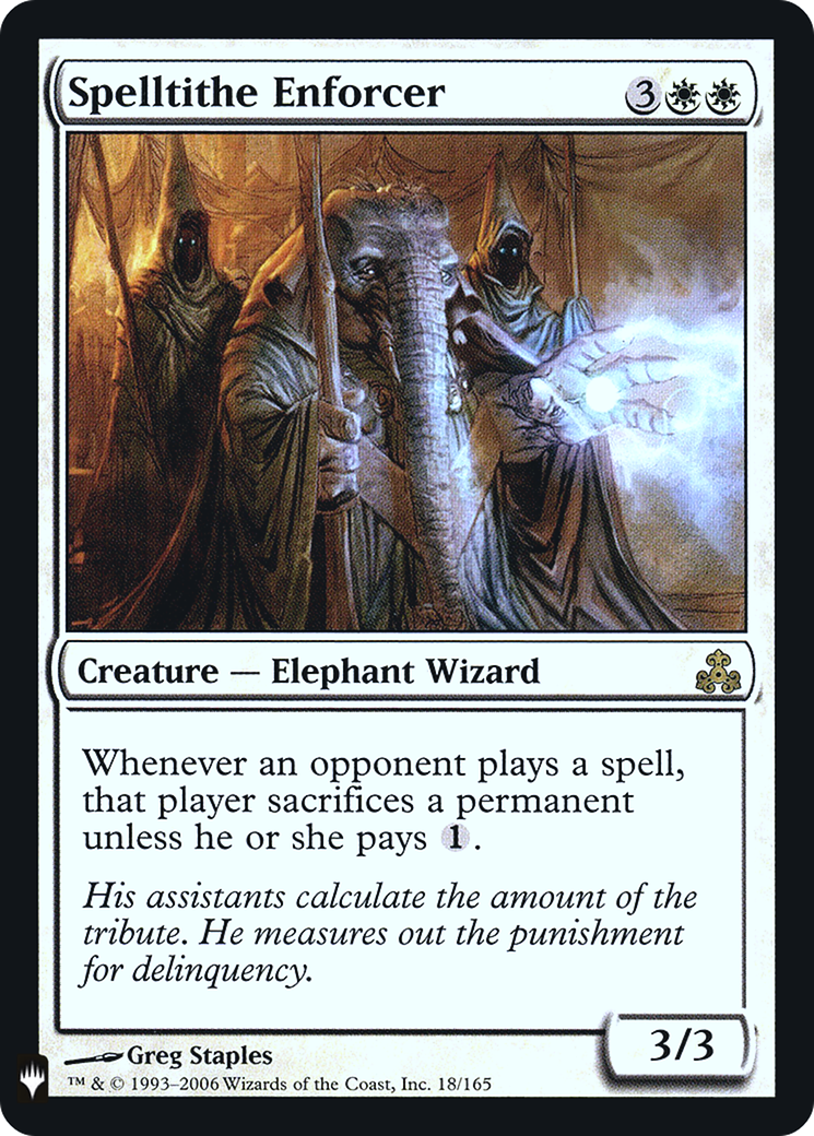 Spelltithe Enforcer (GPT-18) Foil - The List