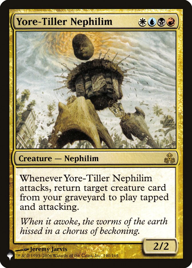 Yore-Tiller Nephilim (GPT-140) Foil - The List