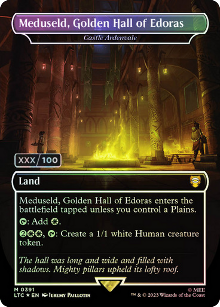 Castle Ardenvale (391z) Foil - Tales of Middle-earth Commander