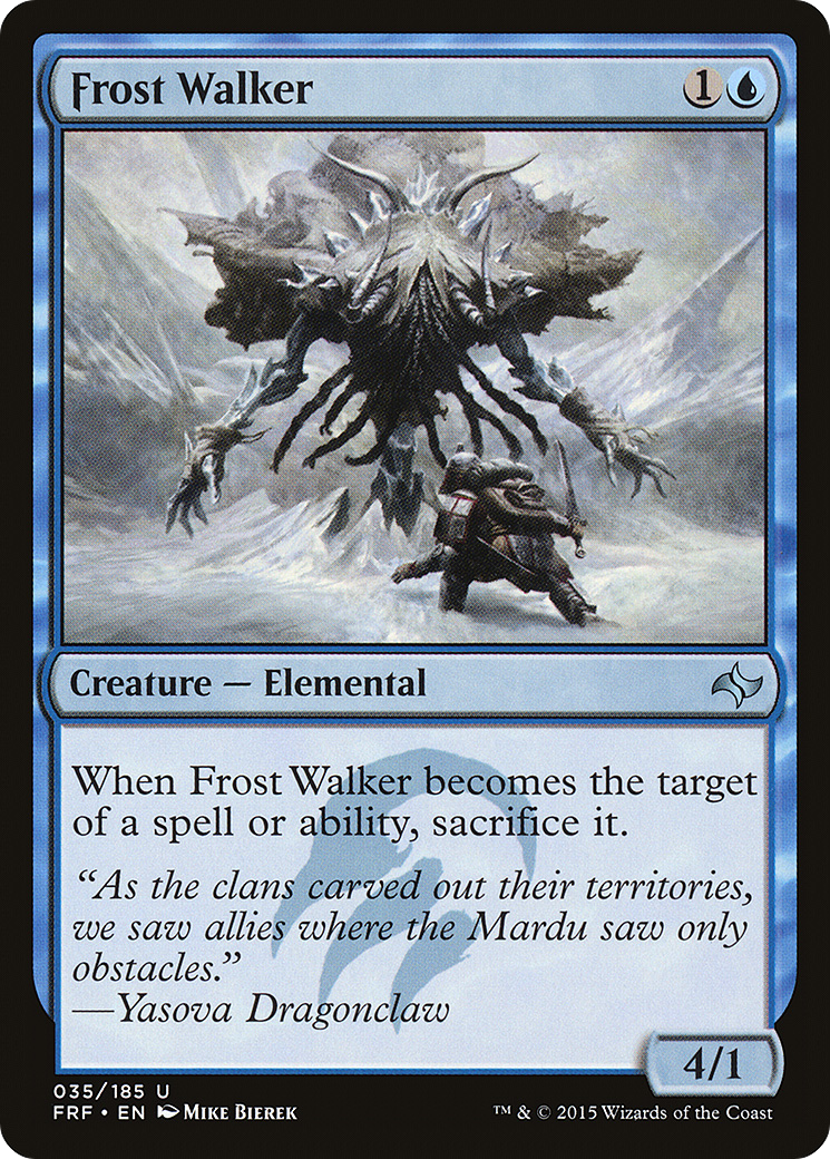 Frost Walker (035) Foil - Fate Reforged