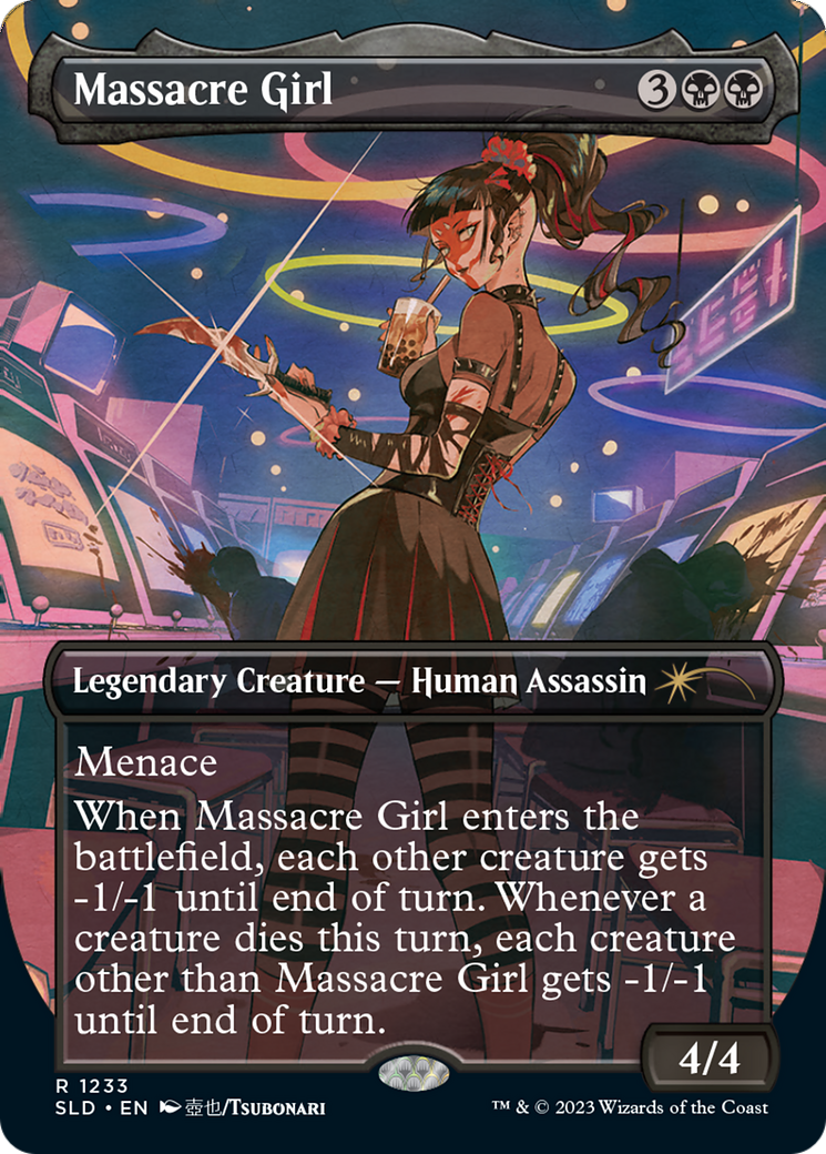 Massacre Girl (1233) Foil - Secret Lair Drop