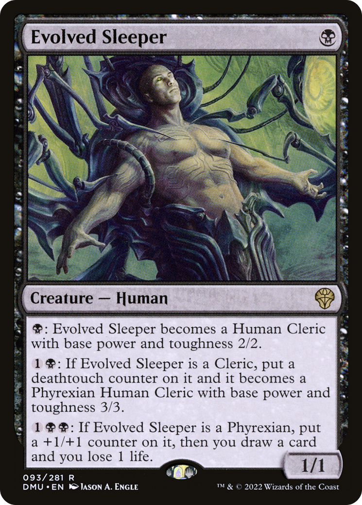 Evolved Sleeper (093) Foil - Dominaria United