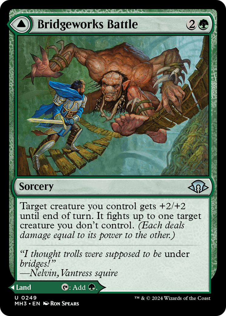 Bridgeworks Battle (249) Foil - Modern Horizons 3