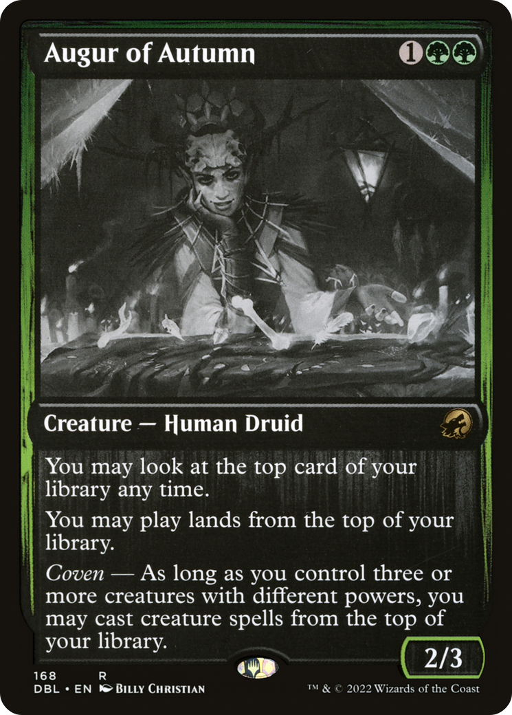 Augur of Autumn (168) Foil - Innistrad: Double Feature