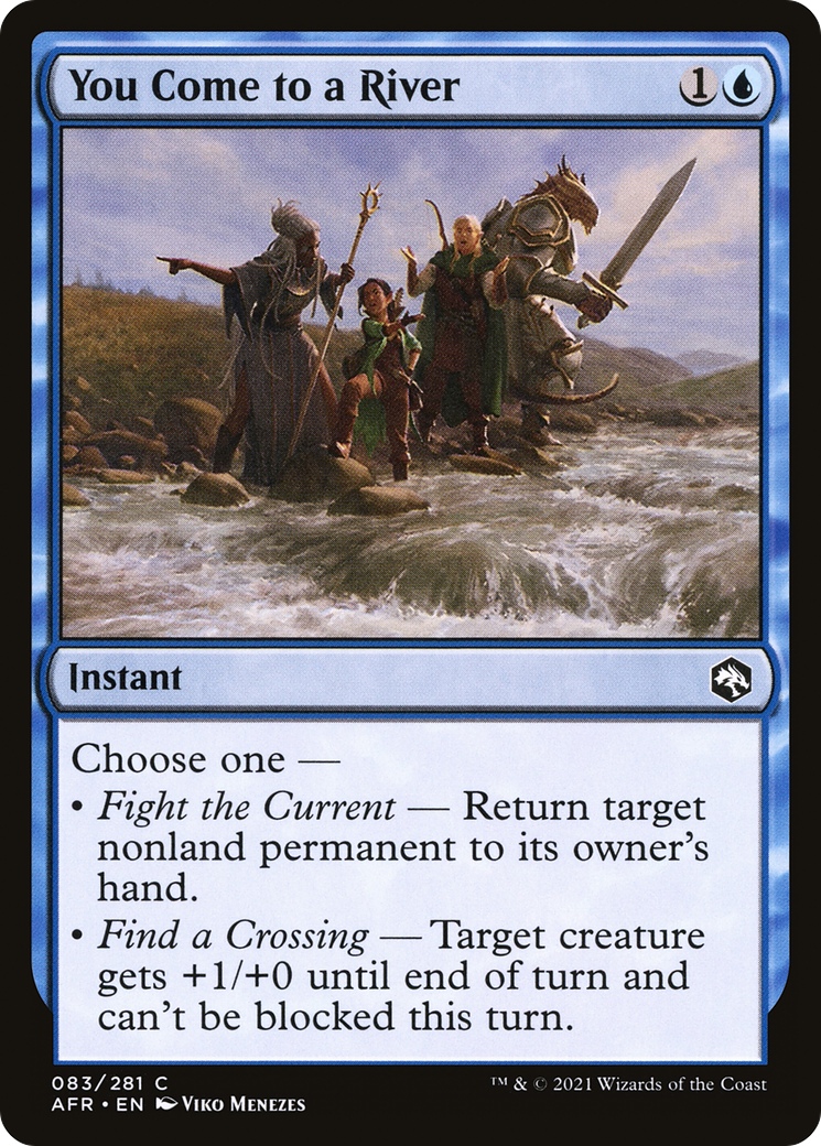 You Come to a River (083) Foil - Adventures in the Forgotten Realms