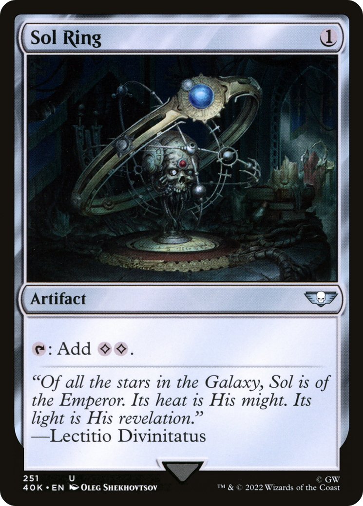 Sol Ring (251) - Warhammer 40,000 Commander