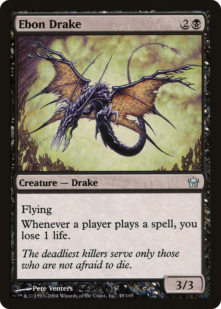 Ebon Drake (048) Foil - Fifth Dawn