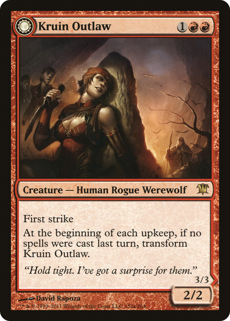 Kruin Outlaw // Terror of Kruin Pass (152) - Innistrad