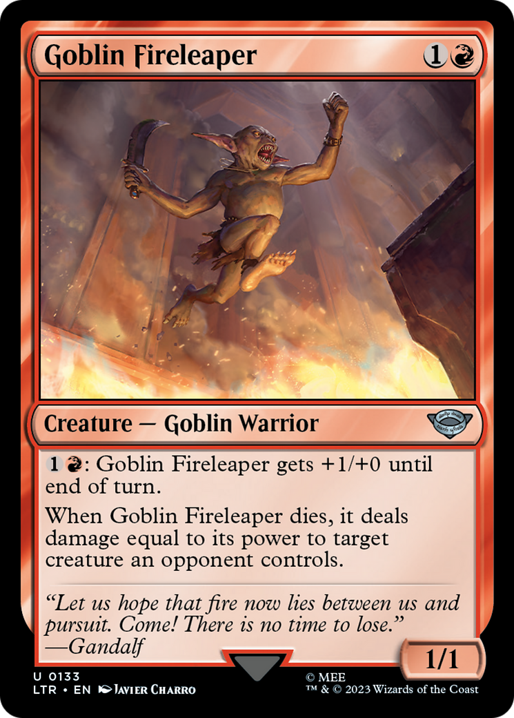 Goblin Fireleaper (133) - The Lord of the Rings: Tales of Middle-earth