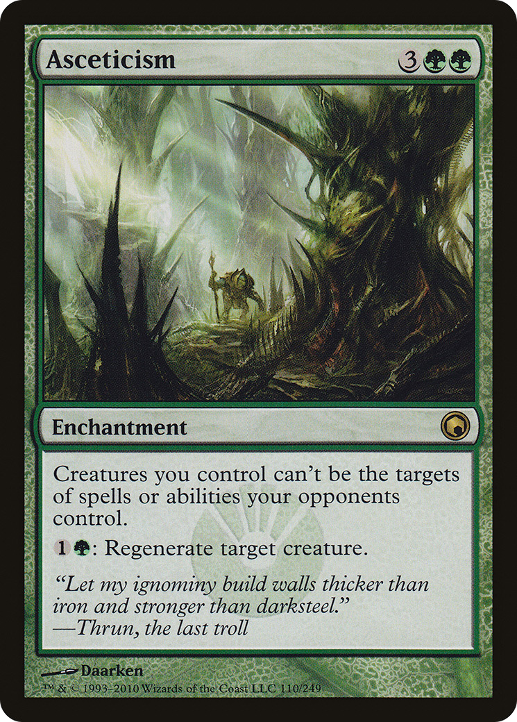 Asceticism (110) Foil - Scars of Mirrodin