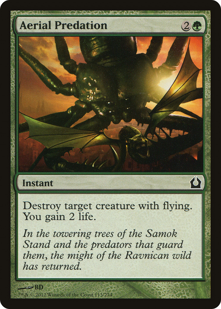 Aerial Predation (113) - Return to Ravnica