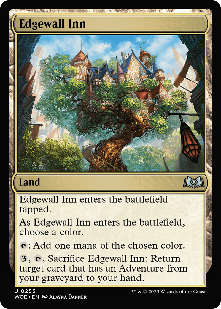 Edgewall Inn (255) Foil - Wilds of Eldraine