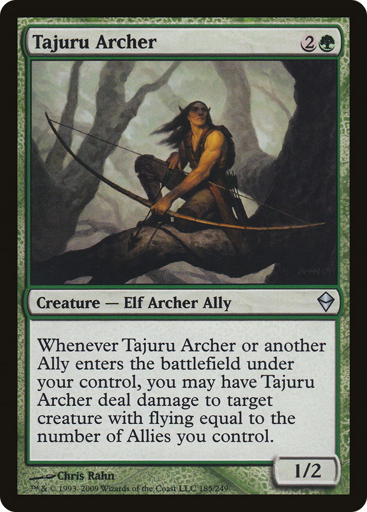 Tajuru Archer (185) - Zendikar