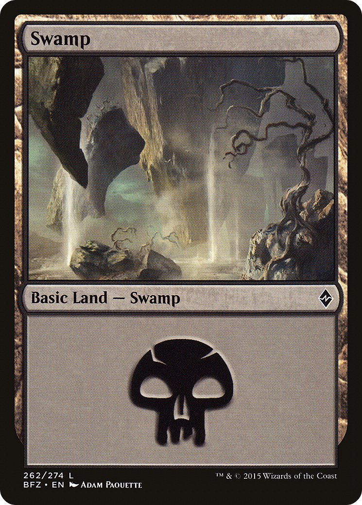 Swamp (262) - Battle for Zendikar