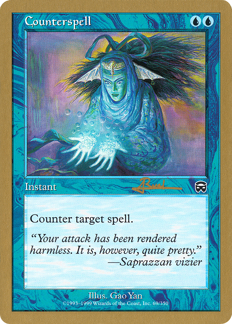 Counterspell (Retro) (ar69) - World Championship Decks 2001