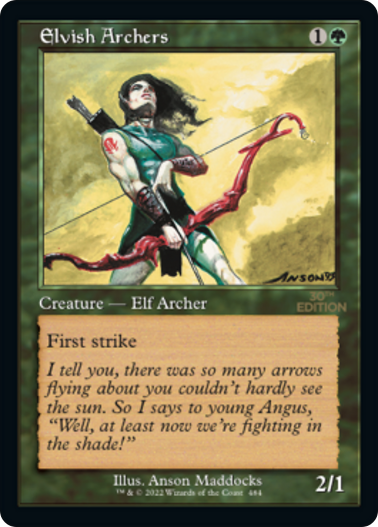 Elvish Archers (Retro) (484) - 30th Anniversary Edition